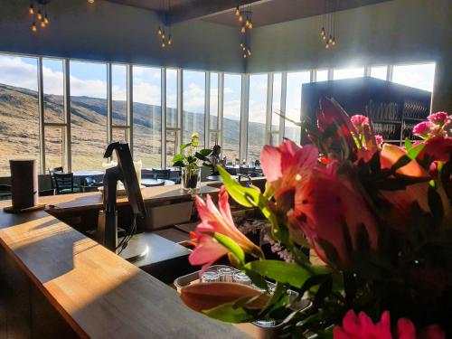 Restaurant, Basalt Hotel in Borgarnes