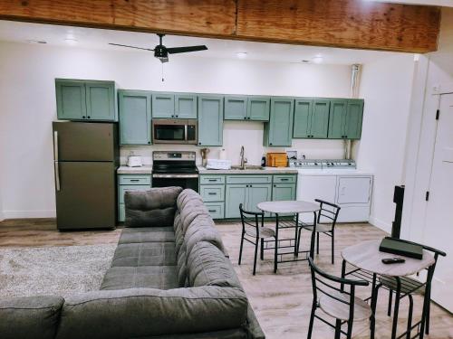 Cozinha, Sevier River Farmhouse 2 in Cidade Cedar (UT)