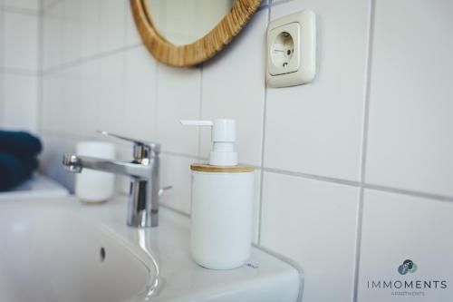 Serviced Apartment mit Netflix und WLAN im Zentrum WE 04 557m von Magdeburg entfernt