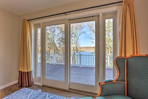 Beautiful Lakefront Retreat with Deck and Views!