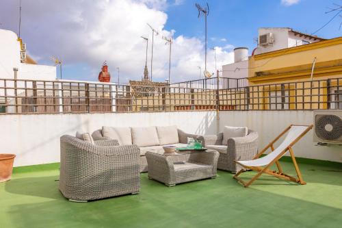 Champion Duplex Terrace and Garage Old Town 6 pax, Sevilla (Foto 3)