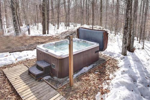 Chalet Zurri 4 Bdrs Wlake Access,hot Tub,billard