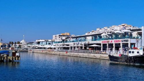 Next to the marina in Ashkelon