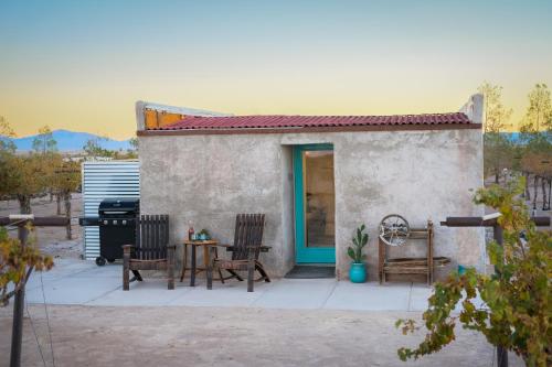 . Vineyard Bottling Room outside of Death Valley National Park