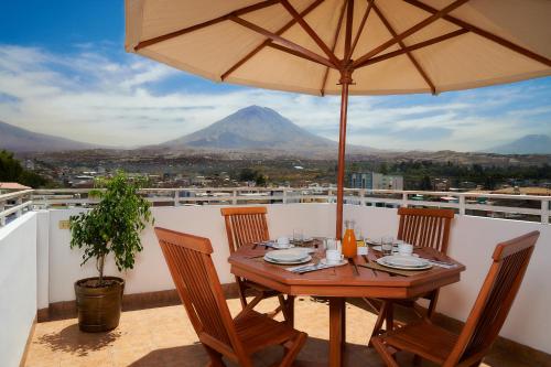 Terraza/balcón, Natura Inn Hotel in Arequipa