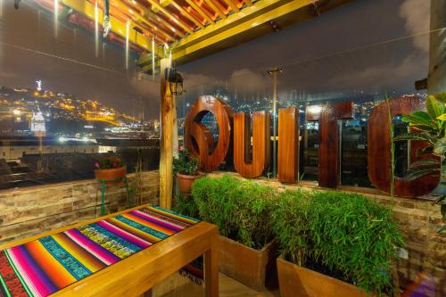 Kilátás, Friends Hotel & Rooftop - Historic Center & Museums in San Marcos