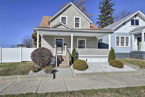 Muskegon Getaway with Fire Pit, Patio Less Than 1 Mi to Lake in Muskegon, USA
