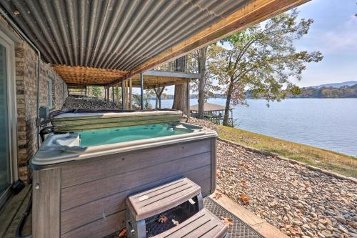 Lakefront Hot Springs Home with Hot Tub and Dock! - image 9