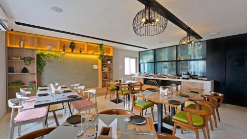 Restaurant, Click Hotel Biz - Bangalore Airport in Kempegowda International Airport