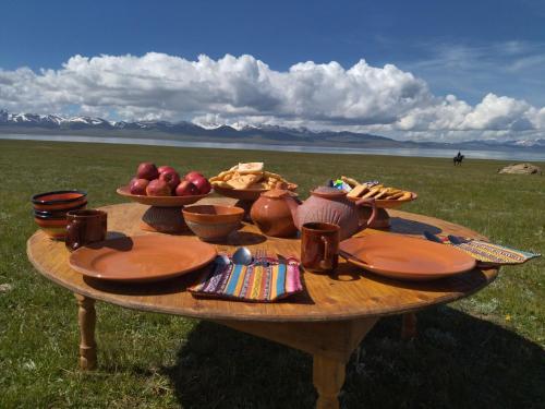 Son-Kul lake yurt camp Mirbek in Kochkorka