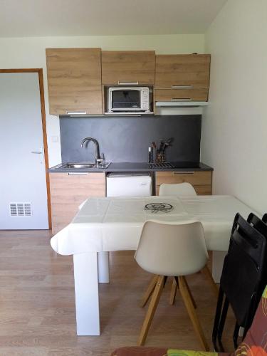virtuve, Charmant logement sur la station de Val Louron in Adervielle-Pouchergues