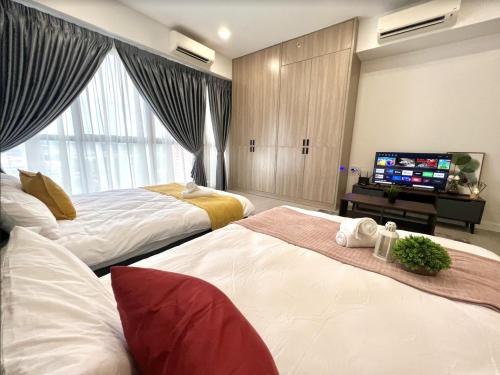 SEPANG CIRCUIT # Bell Suite Twin King Sepang Kota Warisan KLIA - Near KLIA