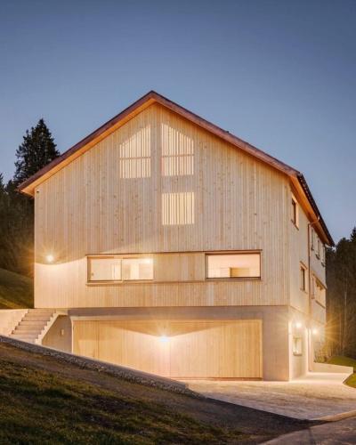 A szálláshely kívülről, HALWINA Hideaway in Sibratsgfall