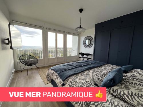 Nouveau! Appartement vue mer 180° et place parking