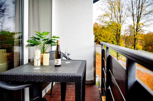 balkon/terras, Smart Resorts Haus Saphir Ferienwohnung 508 in Neuastenberg