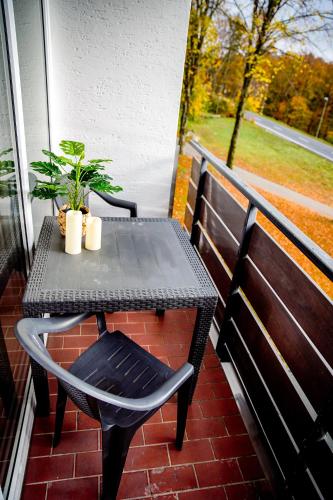 balkon/terras, Smart Resorts Haus Saphir Ferienwohnung 508 in Neuastenberg