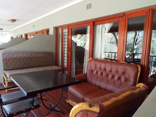 Rõdu/terrass, Aloes Country Inn in Waterval Boven