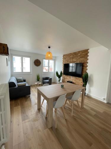 Le Zen - Wifi - Netflix - 3 chambres - Parking - Location saisonnière - Clermont-Ferrand