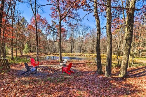 Albrightsville Cabin with Fire Pit, 6 Mi to Ski Area