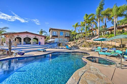 Elegant Fallbrook Getaway with Private Oasis!