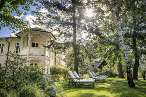 Jardín, Romantik ROEWERS Privathotel in Ostseebad Sellin