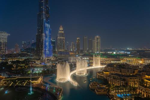 Spectacular Burj & Fountain View - Luxurious 3 Bedrooms & Maids room - The Residences, Dubaj (fotografie 8)