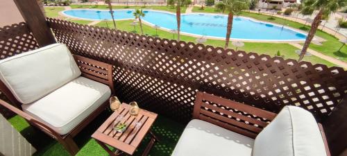 泳池, Ático de ensueño, El Toyo, Almería - Playas, Golf, Cabo de Gata (Atico de ensueno, El Toyo, Almeria - Playas, Golf, Cabo de Gata) in 雷塔馬爾