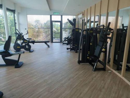Fitness center, M centura residence 2 room with swimming pool in Sentul