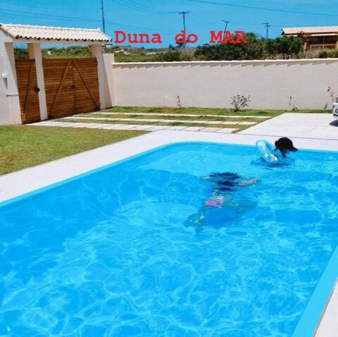 Casarão de Praia com Piscina