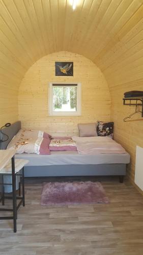 Glamping Pod im Wald mit Hund