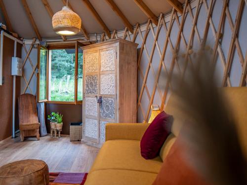 Yourte ,volcans,randonnées,lacs,quiétude 4