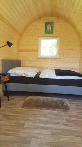 Glamping Pod im Wald mit Hund