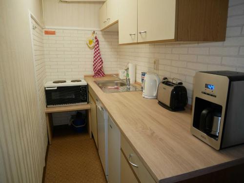 virtuve, Ferienwohnung Kasch in Krummin