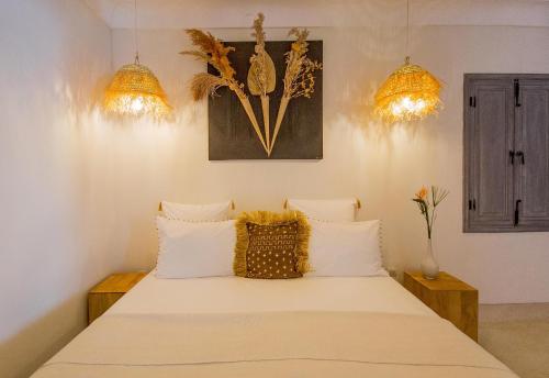 Chambre quadruple, salle de bain privée