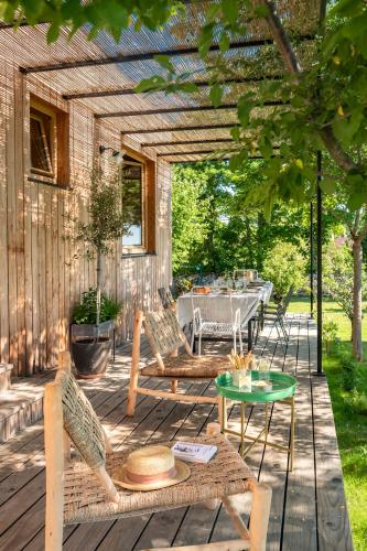 Casa Ladoit - maison d'architecte vue sur vignes