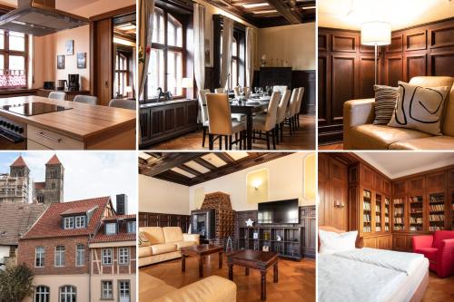 Salon am Schlossberg in Quedlinburg, Deutschland