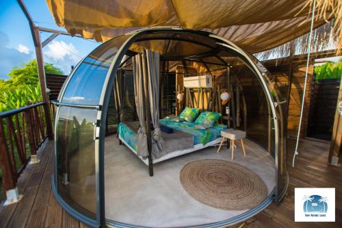 Deluxe Double Room with Sea View room in dom nature lodge & spa