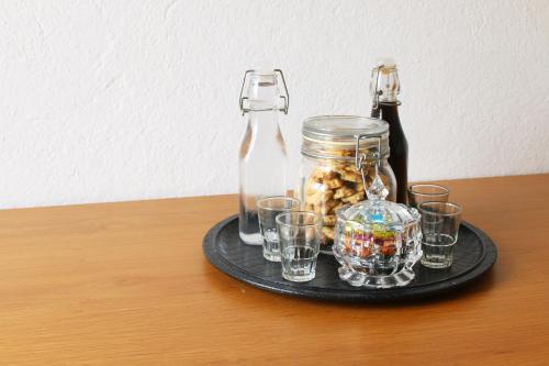 Food and beverages, Ostria Rooms in Pelekanos