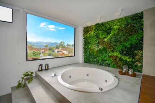 อ่างแช่น้ำร้อน, Hotel Salento Real Eje Cafetero in ซาเลงโต