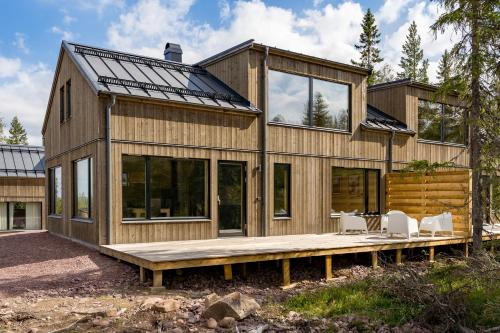 Exterior view, Martebacken 21 in Salen