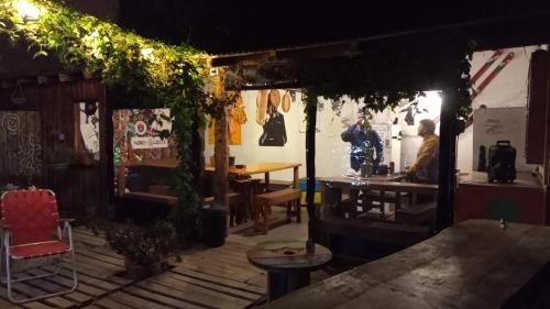 정원, Hostel "La Casita Naranja" in 엘 볼손