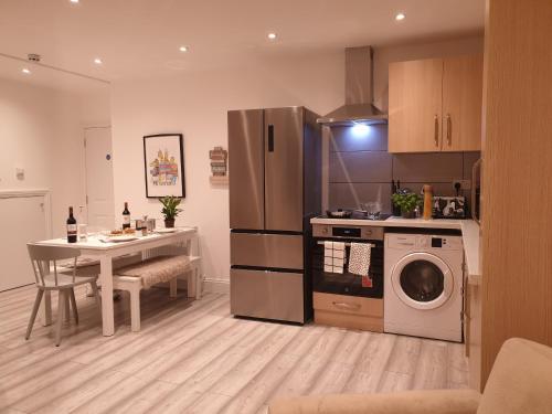 New - Spacious London 1 bedroom king bed apartment in quiet street near parks 1072gar