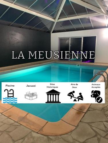 Gîte familial avec spa privatif & piscine chauffée gîte à louer Haudainville