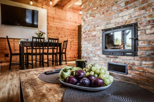 Iekārtas, Domki na Kaszubach - Chabry i Rumianki - Roztoka, Przywidz - Basen Sauna Jacuzzi KASZUBY in Przywidz