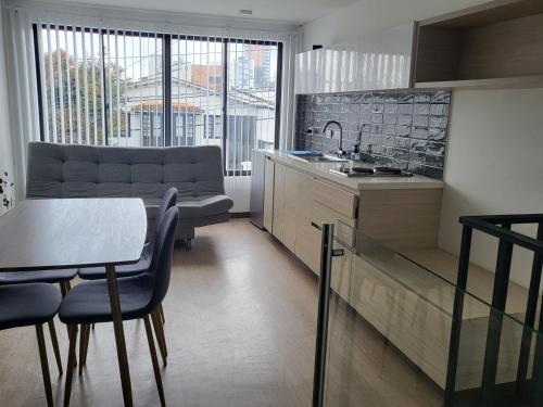 厨房, Casa Azul - Apartamentos Amoblados - in 马尼萨莱斯
