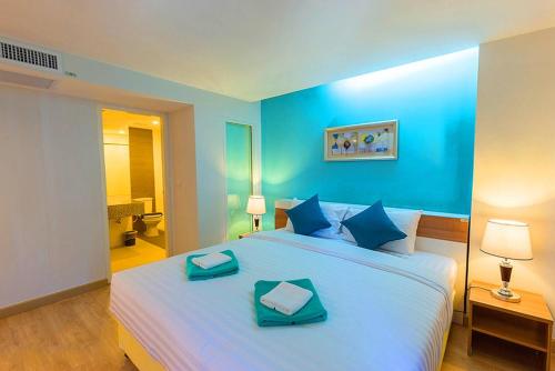 Chambre double, vue sur la mer