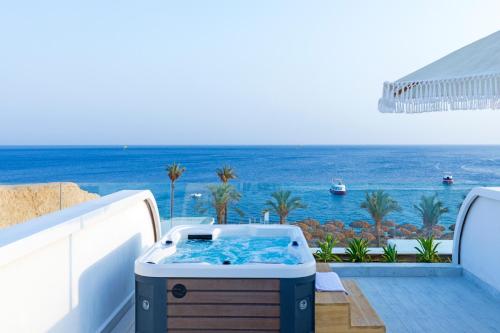 ระเบียง/ชานเรือน, White Hills Resort in ชาร์ม เอล-ชีค