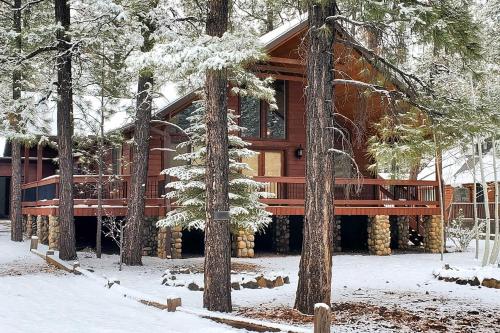 Beautiful Pinetop Gem with Fire Pit, Deck and Grill!