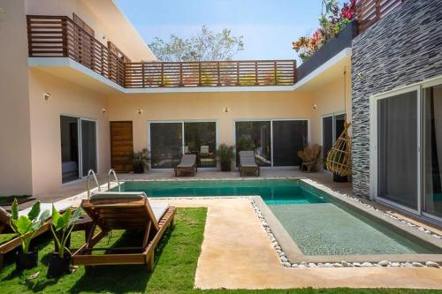 Villa Casa Quetzal - 5 bedroom - La veleta in Tulum, Mexico