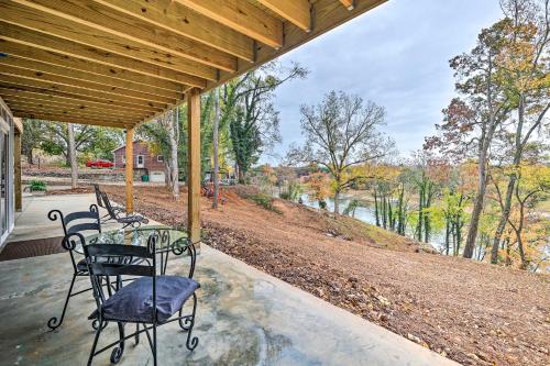 Spacious Lakefront Retreat with Hot Tub and Dock!